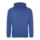 Just Hoods Uniszex laza szabású kapucnis pulóver AWJH001, Royal Blue-XS