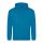 Just Hoods Uniszex laza szabású kapucnis pulóver AWJH001, Sapphire Blue-XS