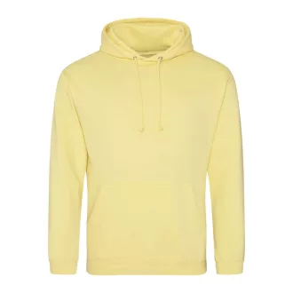   Just Hoods Uniszex laza szabású kapucnis pulóver AWJH001, Sherbet Lemon-XS