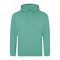 Just Hoods Uniszex laza szabású kapucnis pulóver AWJH001, Spring Green-2XL