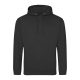 Just Hoods Uniszex laza szabású kapucnis pulóver AWJH001, Storm Grey-L