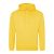 Just Hoods Uniszex laza szabású kapucnis pulóver AWJH001, Sun Yellow-2XL