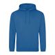 Just Hoods Uniszex laza szabású kapucnis pulóver AWJH001, Tropical Blue-3XL