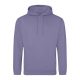 Just Hoods Uniszex laza szabású kapucnis pulóver AWJH001, True Violet-XL