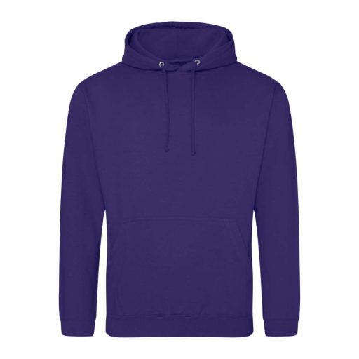 Just Hoods Uniszex laza szabású kapucnis pulóver AWJH001, Ultra Violet-2XL