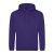 Just Hoods Uniszex laza szabású kapucnis pulóver AWJH001, Ultra Violet-M