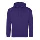 Just Hoods Uniszex laza szabású kapucnis pulóver AWJH001, Ultra Violet-XL