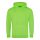 Just Hoods  élénk színű unisex kapucnis pulóver AWJH004, Electric Green-S