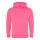 Just Hoods  élénk színű unisex kapucnis pulóver AWJH004, Electric Pink-L
