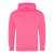 Just Hoods  élénk színű unisex kapucnis pulóver AWJH004, Electric Pink-L