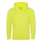 Just Hoods  élénk színű unisex kapucnis pulóver AWJH004, Electric Yellow-XL