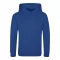 Just Hoods Gyerek poliészter sport kapucnis pulóver AWJH006J, Royal Blue-XS