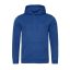 Just Hoods Uniszex poliészter sport kapucnis pulóver AWJH006, Royal Blue-M