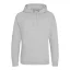 Just Hoods Uniszex laza szabású kapucnis pulóver, zseb nélkül AWJH011, Heather Grey-S