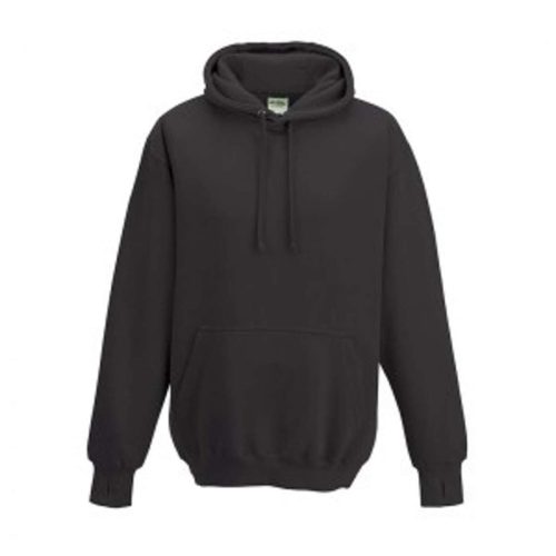 Just Hoods Uniszex vastag kapucnis pulóver AWJH020, Charcoal-S