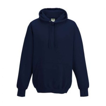 Just Hoods Uniszex vastag kapucnis pulóver AWJH020, French Navy-2XL