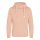 Just Hoods Uniszex keresztbe vart nyakú, vastag kapucnis pulóver AWJH021, Nude-XL