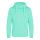 Just Hoods Uniszex keresztbe vart nyakú, vastag kapucnis pulóver AWJH021, Peppermint-XS
