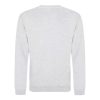 Just Hoods Uniszex hagyományos szabású kereknyakú pulóver AWJH030, Ash-2XL