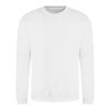 Just Hoods Uniszex hagyományos szabású kereknyakú pulóver AWJH030, Arctic White-4XL