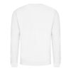 Just Hoods Uniszex hagyományos szabású kereknyakú pulóver AWJH030, Arctic White-4XL