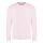 Just Hoods Uniszex hagyományos szabású kereknyakú pulóver AWJH030, Baby Pink-L