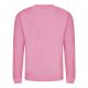 Just Hoods Uniszex hagyományos szabású kereknyakú pulóver AWJH030, Candyfloss Pink-2XL