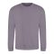 Just Hoods Uniszex hagyományos szabású kereknyakú pulóver AWJH030, Dusty Lilac-M