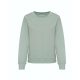 Just Hoods Hagyományos szabású Női kereknyakú pulóver AWJH030F, Dusty Green-L