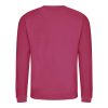 Just Hoods Uniszex hagyományos szabású kereknyakú pulóver AWJH030, Hot Pink-L