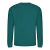 Just Hoods Uniszex hagyományos szabású kereknyakú pulóver AWJH030, Jade-XL
