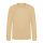 Just Hoods Környakas gyerek pulóver bolyhozott belsővel AWJH030J, Desert Sand-7/8