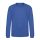 Just Hoods Környakas gyerek pulóver bolyhozott belsővel AWJH030J, Royal Blue-3/4