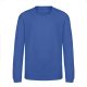 Just Hoods Környakas gyerek pulóver bolyhozott belsővel AWJH030J, Royal Blue-3/4