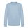Just Hoods Környakas gyerek pulóver bolyhozott belsővel AWJH030J, Sky Blue-9/11