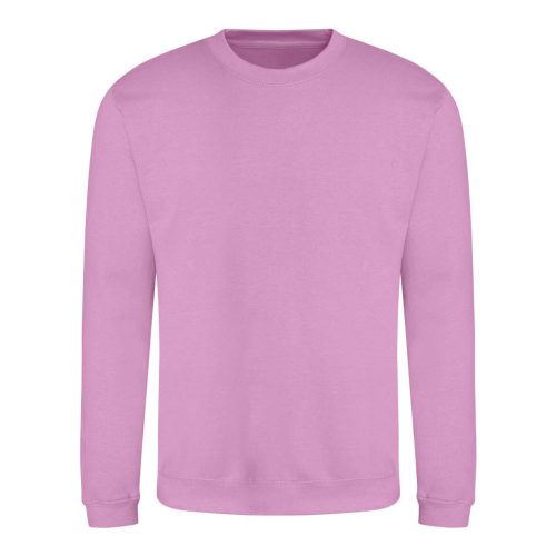 Just Hoods Uniszex hagyományos szabású kereknyakú pulóver AWJH030, Lavender-S