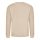 Just Hoods Uniszex hagyományos szabású kereknyakú pulóver AWJH030, Nude-XL