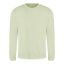 Just Hoods Uniszex hagyományos szabású kereknyakú pulóver AWJH030, Pistachio Green-L