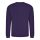 Just Hoods Uniszex hagyományos szabású kereknyakú pulóver AWJH030, Purple-3XL
