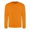 Just Hoods Uniszex hagyományos szabású kereknyakú pulóver AWJH030, Pumpkin Pie-XS