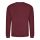 Just Hoods Uniszex hagyományos szabású kereknyakú pulóver AWJH030, Red Hot Chilli-2XL