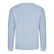 Just Hoods Uniszex hagyományos szabású kereknyakú pulóver AWJH030, Sky Blue-L