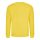 Just Hoods Uniszex hagyományos szabású kereknyakú pulóver AWJH030, Sun Yellow-XL