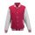 Just Hoods patentos vastag férfi pulóver AWJH043, Hot Pink/White-M