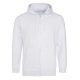 Just Hoods cipzáros kapucnis férfi pulóver AWJH050, Ash-2XL