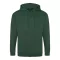 Just Hoods cipzáros kapucnis férfi pulóver AWJH050, Bottle Green-L