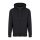 Just Hoods cipzáros kapucnis férfi pulóver AWJH050, Black Smoke-S