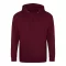 Just Hoods cipzáros kapucnis férfi pulóver AWJH050, Burgundy-XL
