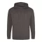 Just Hoods cipzáros kapucnis férfi pulóver AWJH050, Charcoal-M