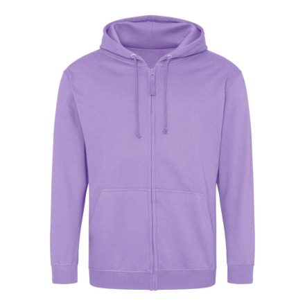 Just Hoods cipzáros kapucnis férfi pulóver AWJH050, Digital Lavender-XL